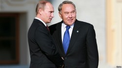 Путин, Назарбаев и Казахстан
